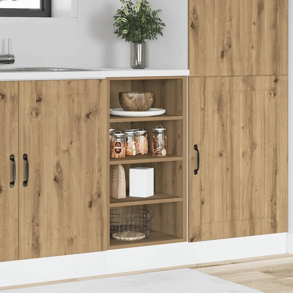 Armadio Inferiore “Riga” Rovere Artigianale 40x44,5x81,5 cm 854210
