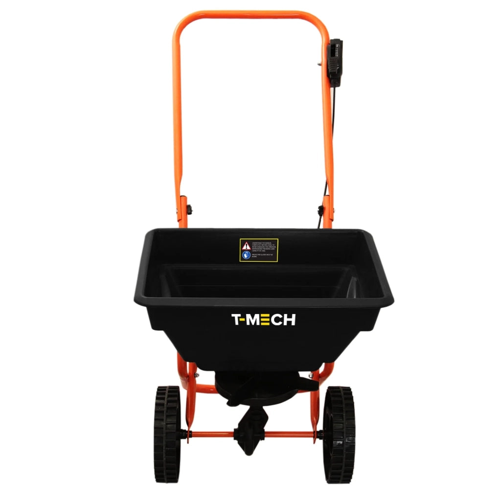 Carrello Spargitore Spargisale Seminatore Spargisemi Concimatore Spargiconcime 25KG