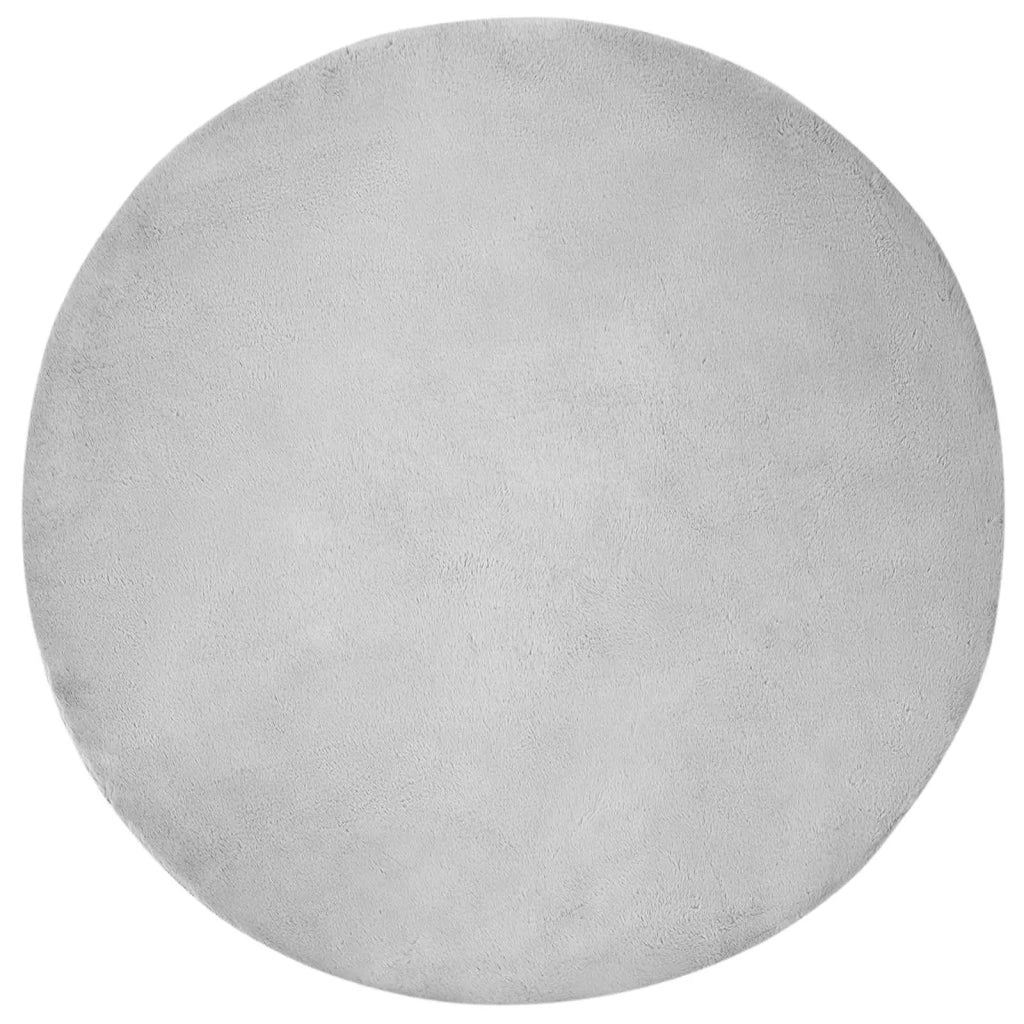 Tappeto antiscivolo in sintetica di coniglio OLITE Grigio 42021690