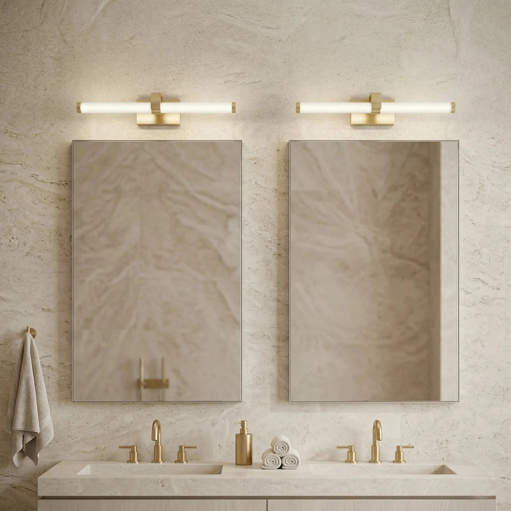 Applique Da Bagno Led APP1883-1W 40cm Gold