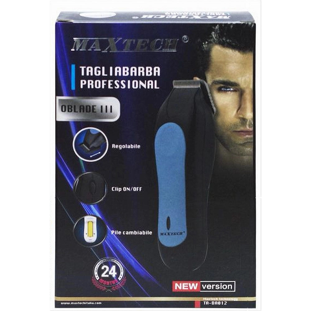 Trade Shop - Tagliabarba Professionale Oblade Iii Maxtech Rasoio Regolabile Uomo New Version Ta-ba012 -