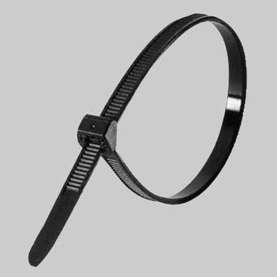 FASCETTA DI CABLAGGIO - mm 4,8x250 - nera - 100 pezzi - MADE IN ITALY