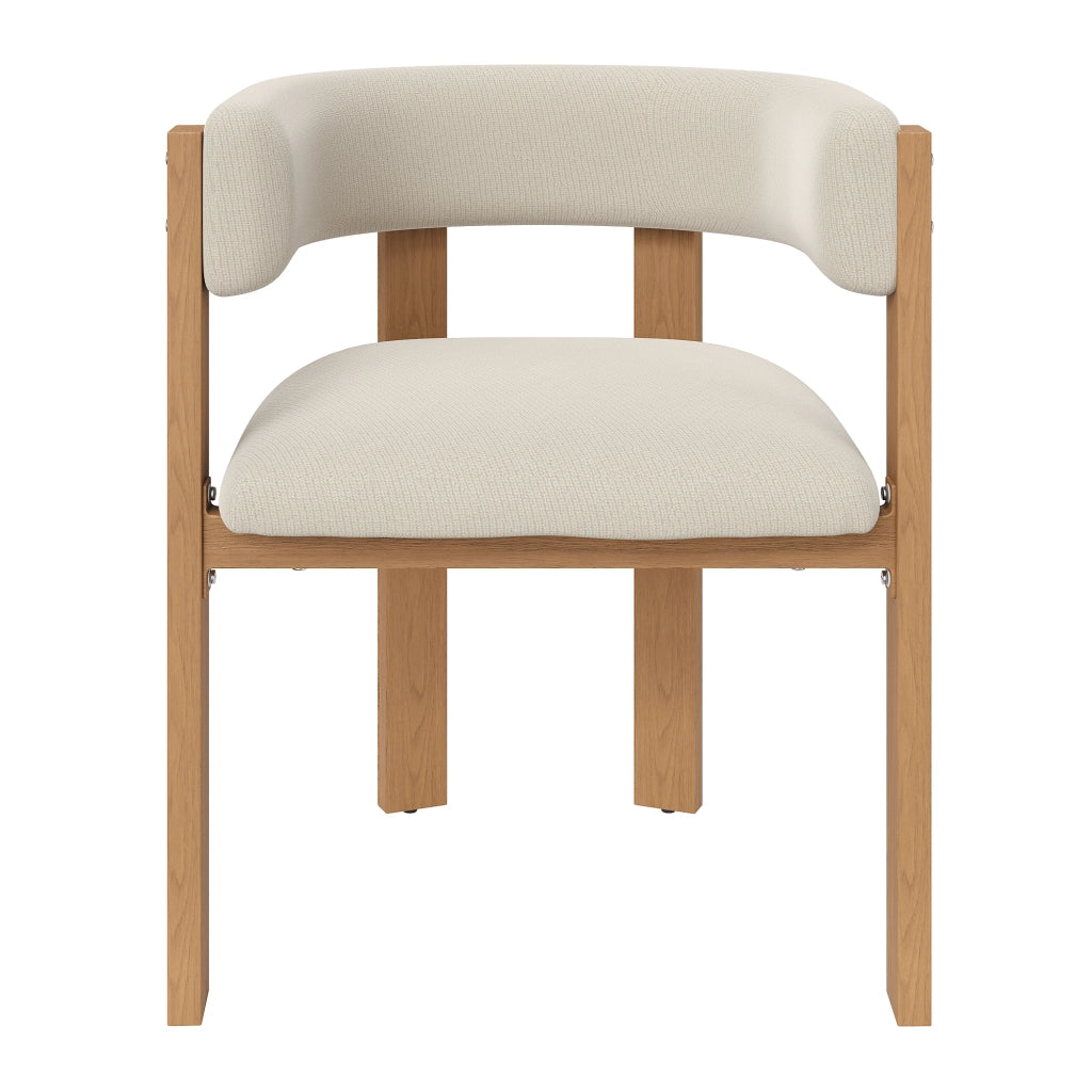 Sedia da pranzo ergonomica - Zephmum- 4 pezzi, imbottitura spessa, gambe in ferro