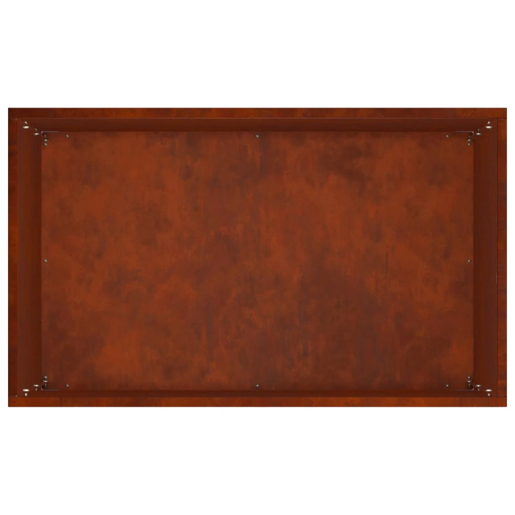 Vaso da giardino Ruggine 50 x 40 x 75 cm Acciaio Corten 8005678