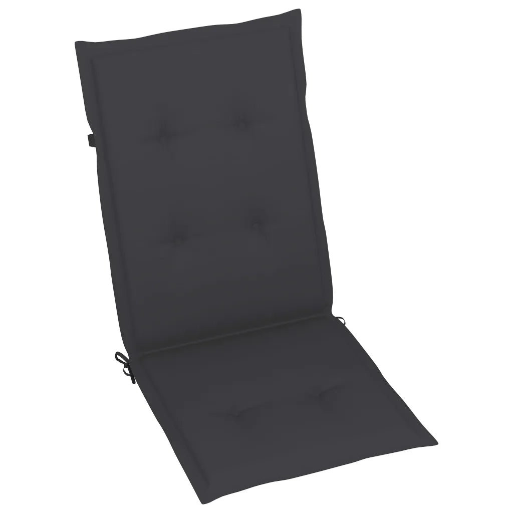 Sedie da Giardino Pieghevoli con Cuscini 8 pz Massello Acacia 3075054