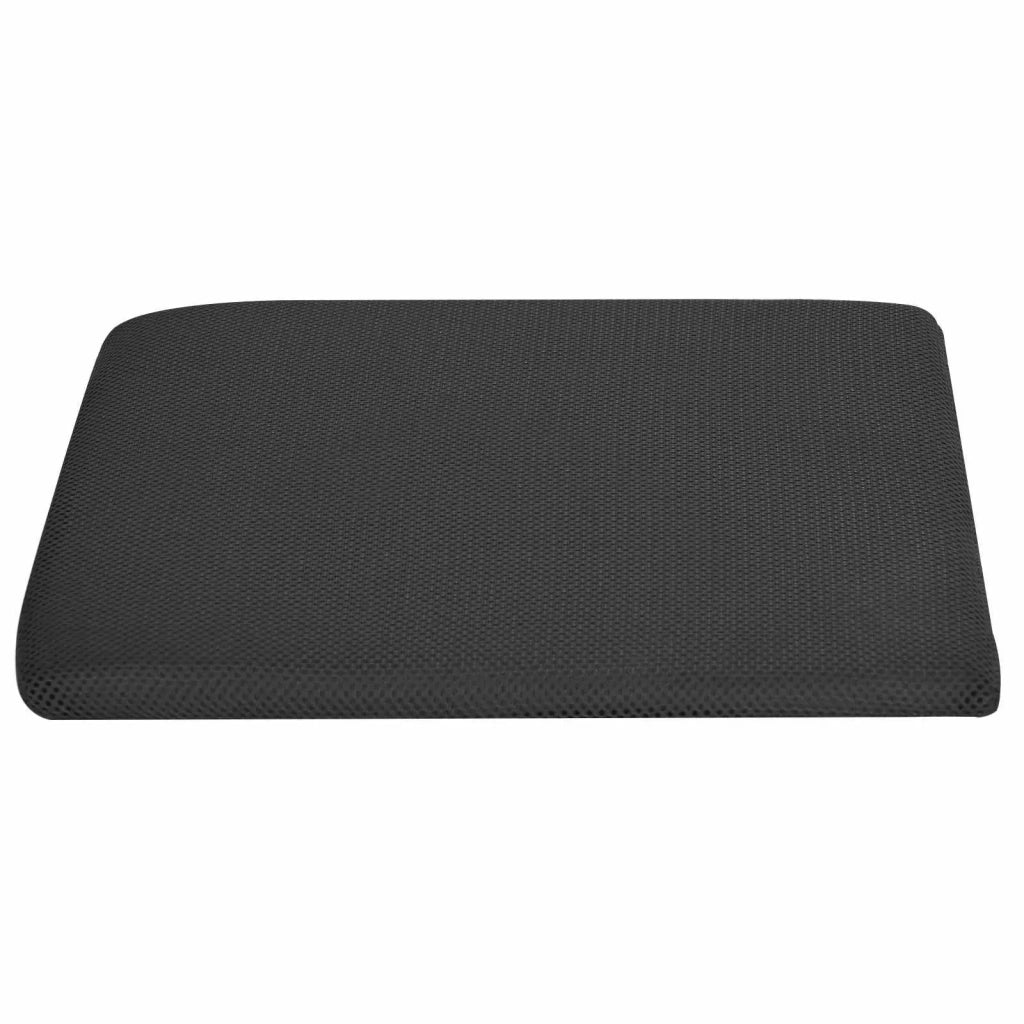 Cuscino per la seduta Nero 39 x 38 x 8,5 cm Schiuma PU 42020199