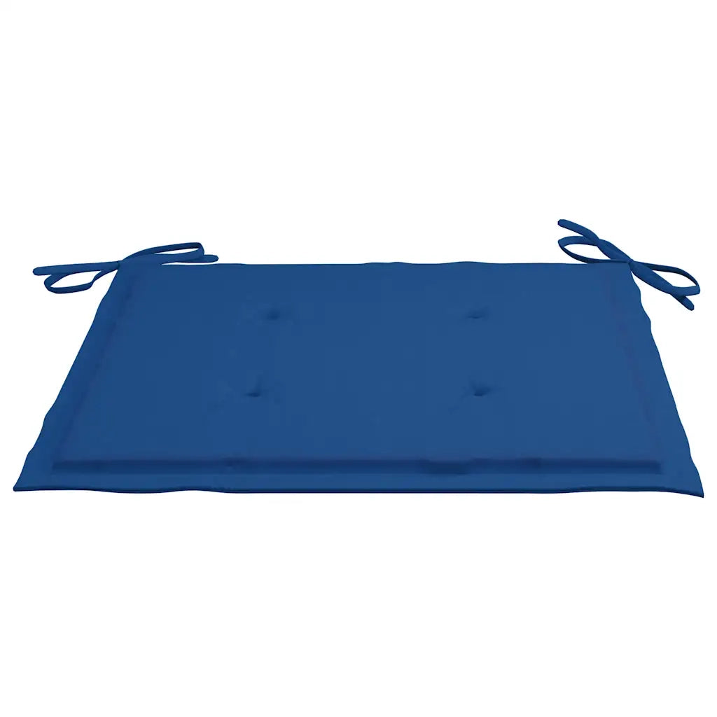 Sedie da Giardino Pieghevoli 4pz con Cuscini in Massello Acacia 3064519