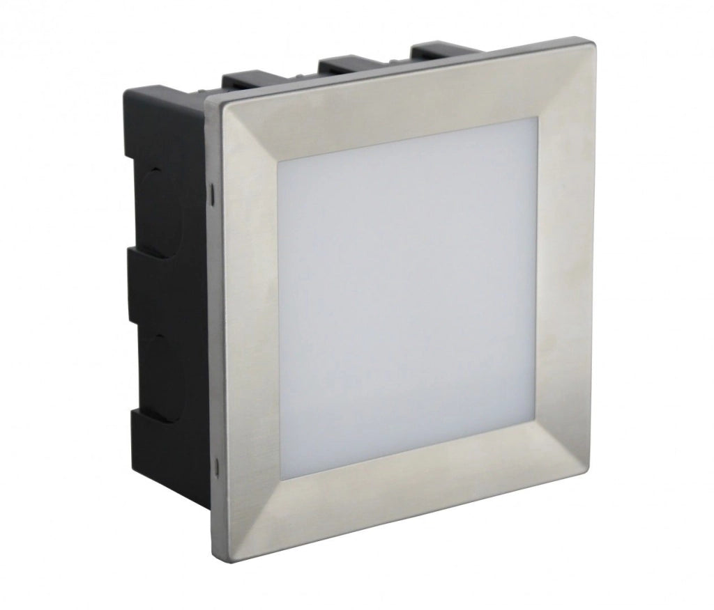 Lampada da incasso da esterno SU-MA Mur 3,5W IP65 argento