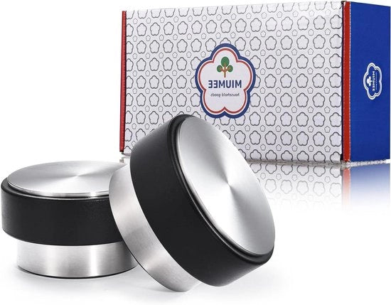 Set di 2 Deurstoppers in Acciaio Inossidabile Extra Peso Sostegno Porta di Legno (16 kg)