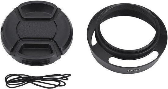 Capotasto per Fotografia 43 mm in Acciaio Nero con Paraurti