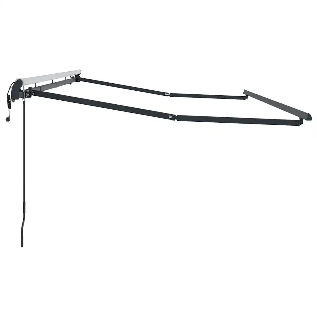 Struttura della tenda-Telaio per tenda da sole Antracite 4 x 2 m Metallo 870553