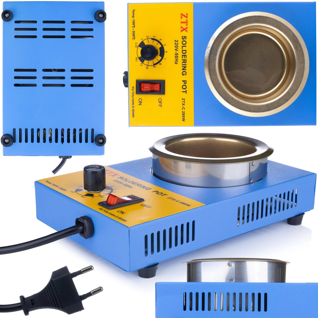 Tigelle per Saldatura 31-C 280W – Acciaio Inossidabile, Diametro 80mm | Temperatura 100-550°C