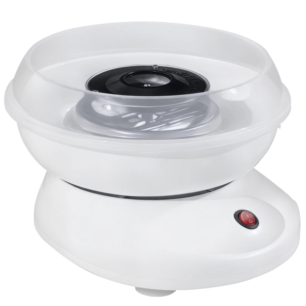 Macchina per Zucchero Filato ¨C Xylo ¨C 550W con Bastoncini e Cucchiaio Dosatore Bianco