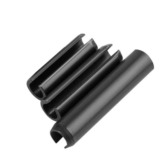 Viti a molla M10 x 90 mm - Elementi di fissaggio elastici - Fissaggi - Viti a giro/rotolenti - 4 pezzi - Acciaio manganese