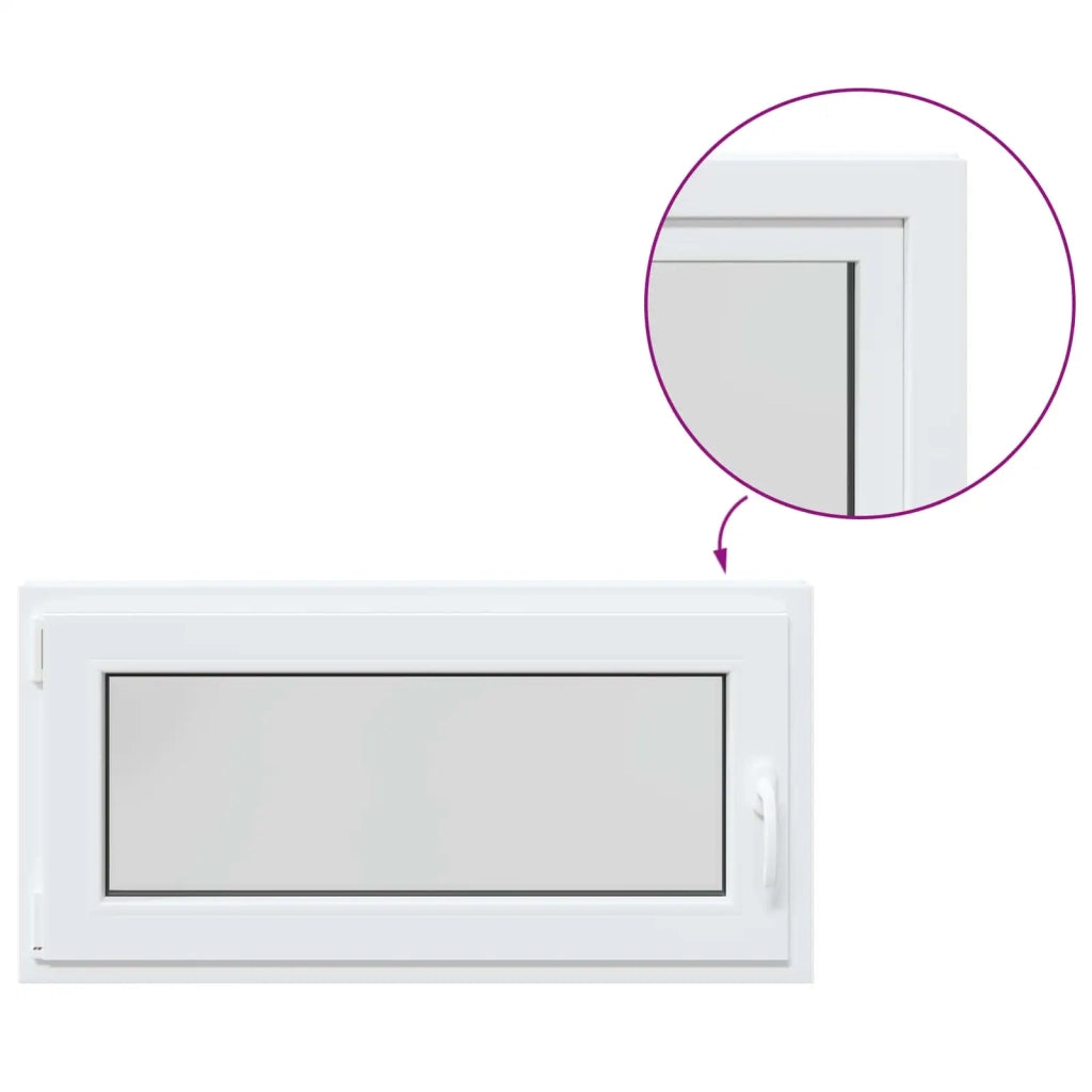 Finestra per Soffitta RISOR 100 x 55 cm PVC e Vetro 42047855