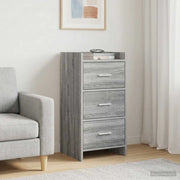 Credenza Sonoma grigio 40 x 36 x 80 cm Legno ingegnerizzato 8011064