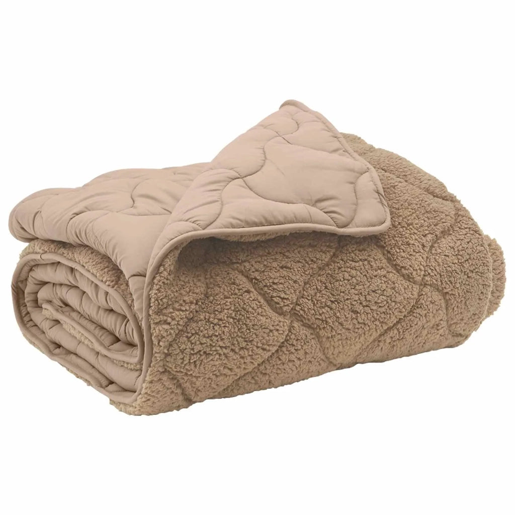 Duvet Estivo Talpa 220 x 240 cm Microfibra e Fleece Teddy 42026214