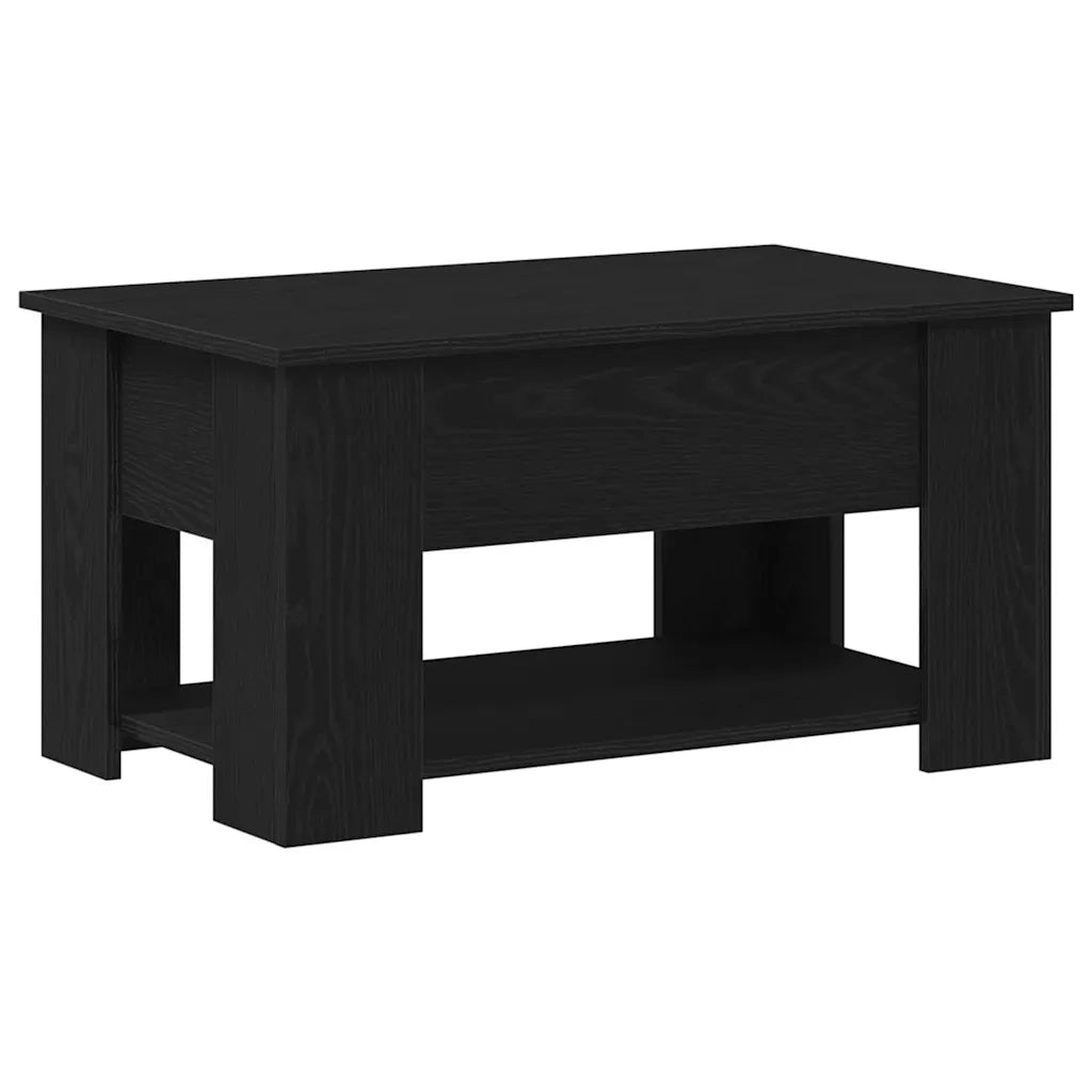 Tavolino da salotto | Tavolino da caff¨¨ | Tavolino da Soggiorno Rovere Nero 79 x 49 x 41 cm