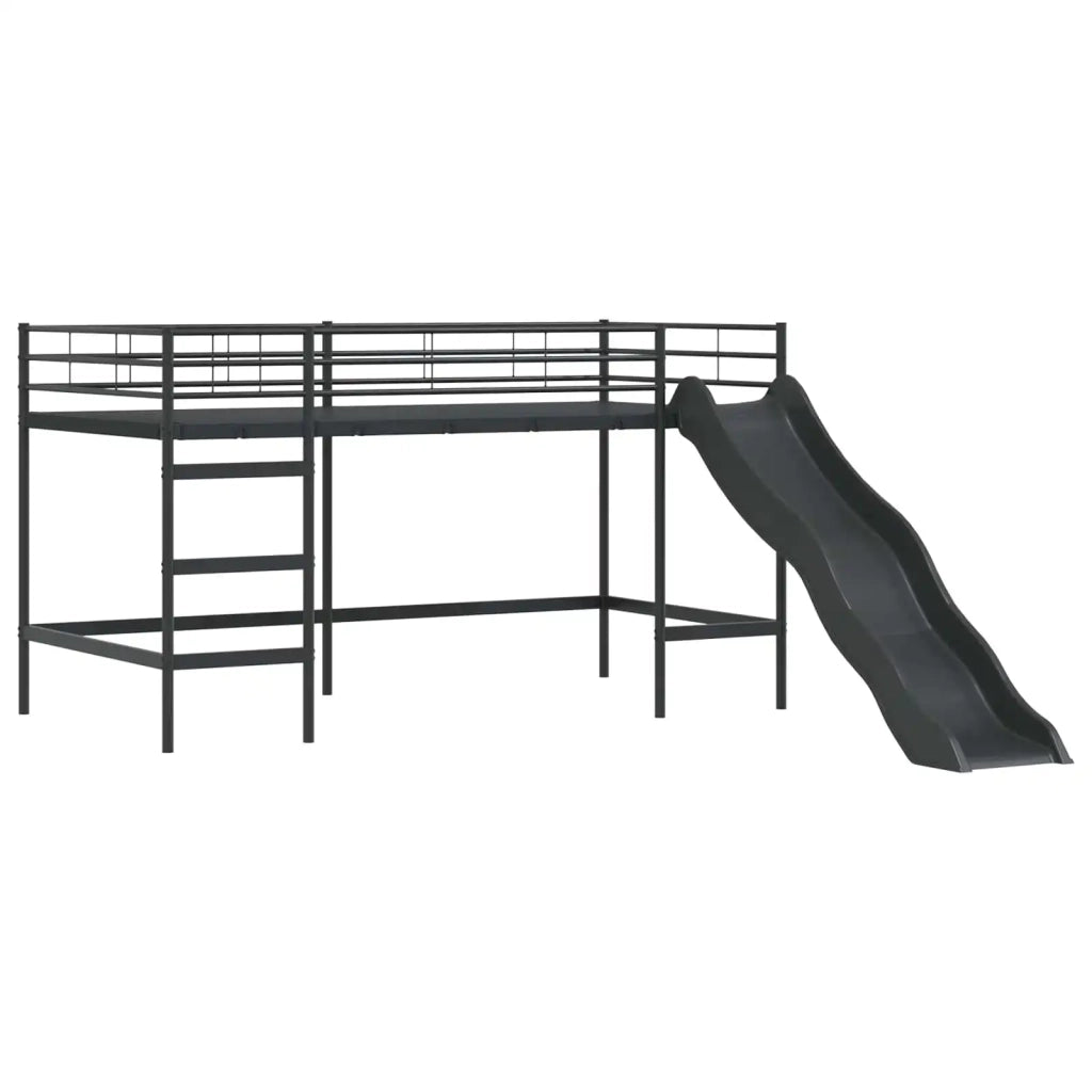 Struttura del letto loft per bambini Nero e Blu 80 x 200 cm 42020837
