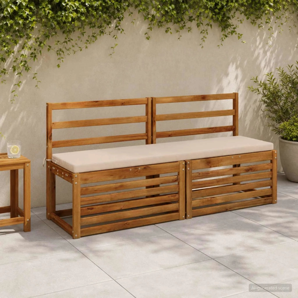 Cuscino per panchina SOEST 100% Poliestere Crema 949044