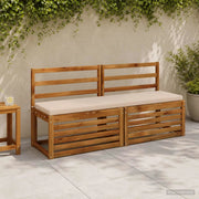 Cuscino per panchina SOEST 100% Poliestere Crema 949044
