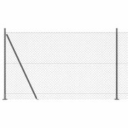 Palo della recinzione | Pannello per recinzione Grigio 10 x 1,4 m (rete 40 x 40 mm)