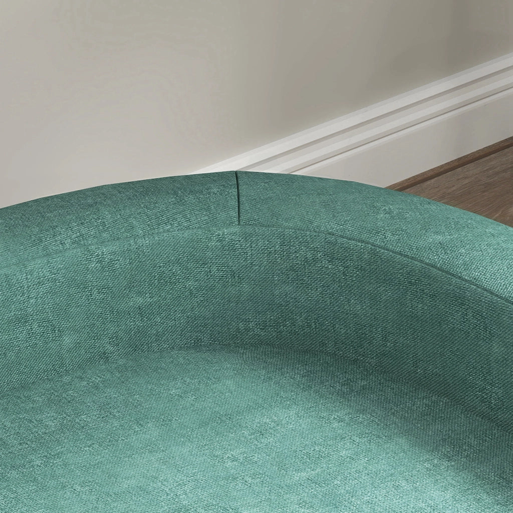 DIVANO PER CANI 98x67x25 cm Verde in poliestere