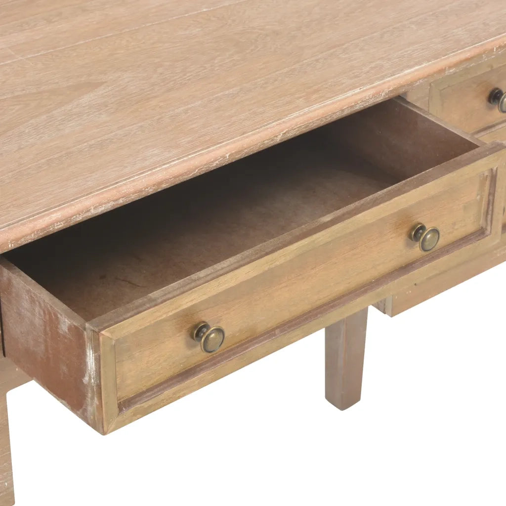 Scrivania Marrone 109,5x45x77,5 cm in Legno 280072