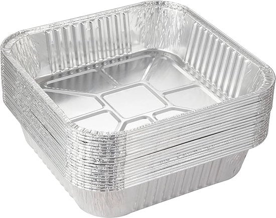 Pacco da 30 pezzi - 7 forme per torte in alluminio, forme rettangolari robuste, forme per torte, forme per pane casereccio, forme per forno, forme per foglio, forme per cottura, forme per frittura.