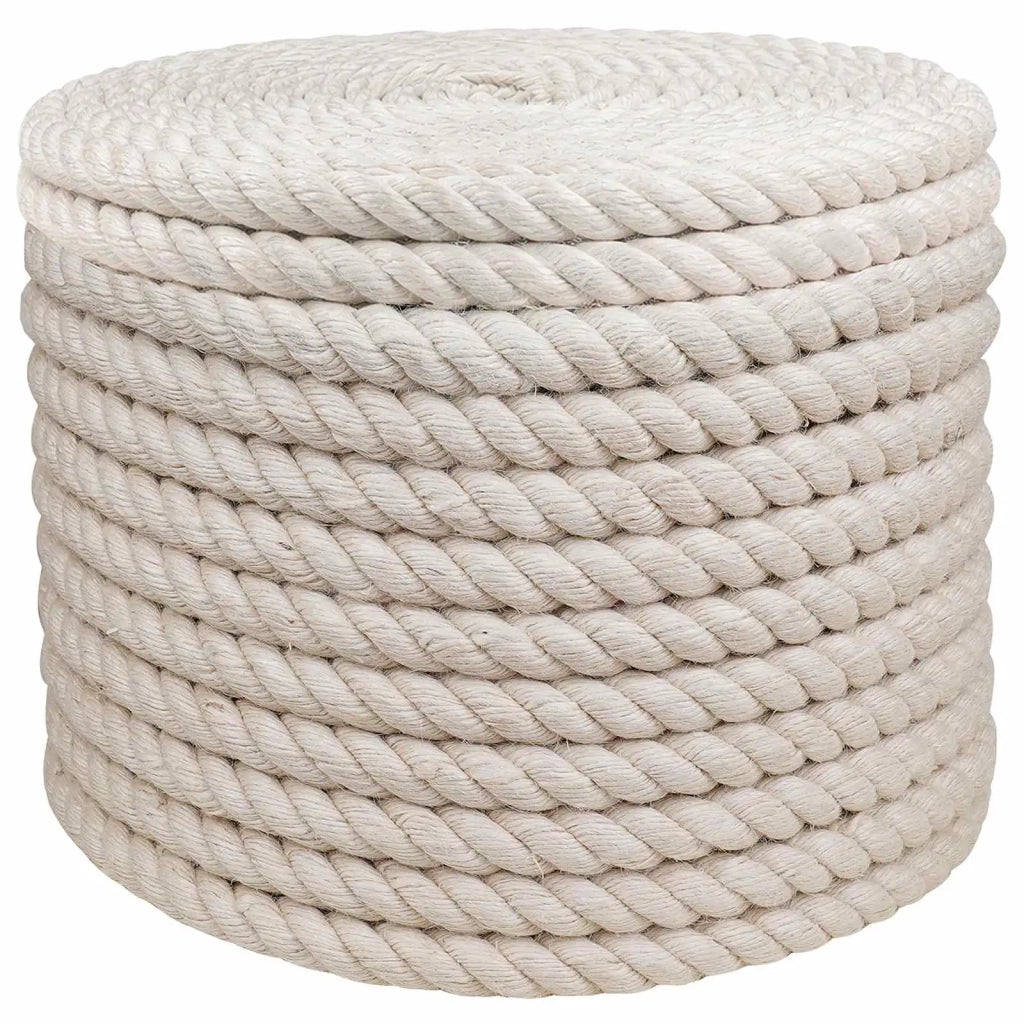 Corda | Fune di Juta 24 Bianco 100% juta Tossa
