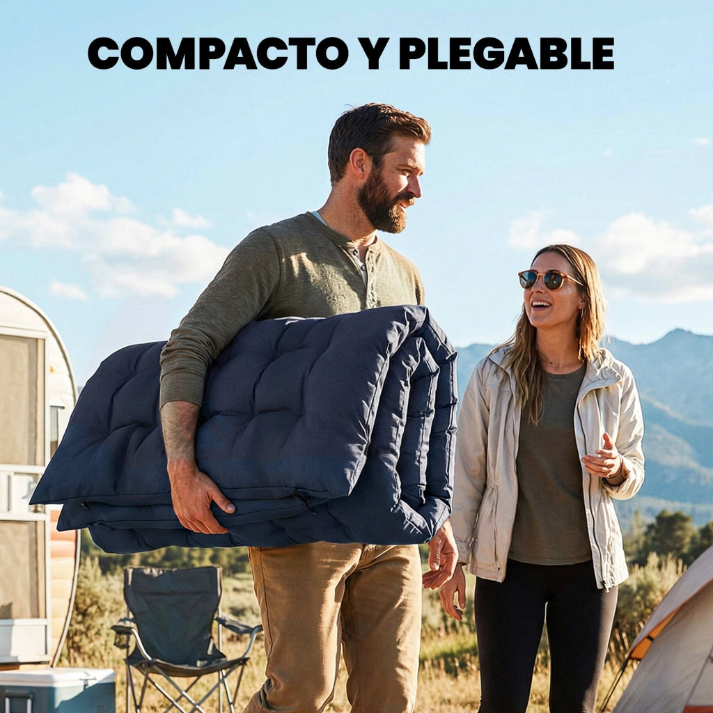 Letto da Campeggio Pieghevole ¨C Minimal ¨C Grigio Scuro