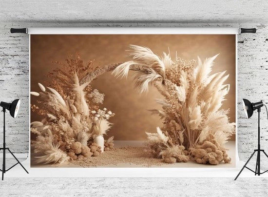 Decorazione di Fondo Fotografico Stile Bohemien per Bambini Festa.