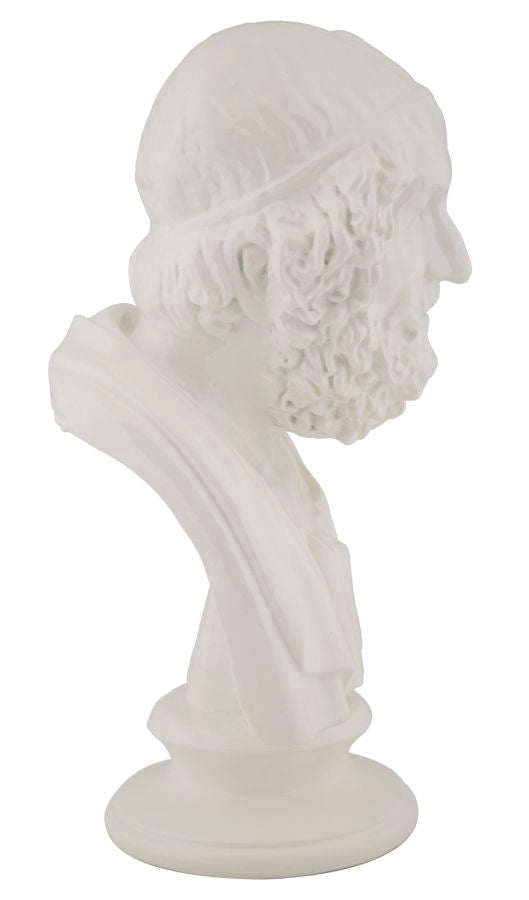 Scultura Saggio 12,9x12,5x25 cm in Poliresina