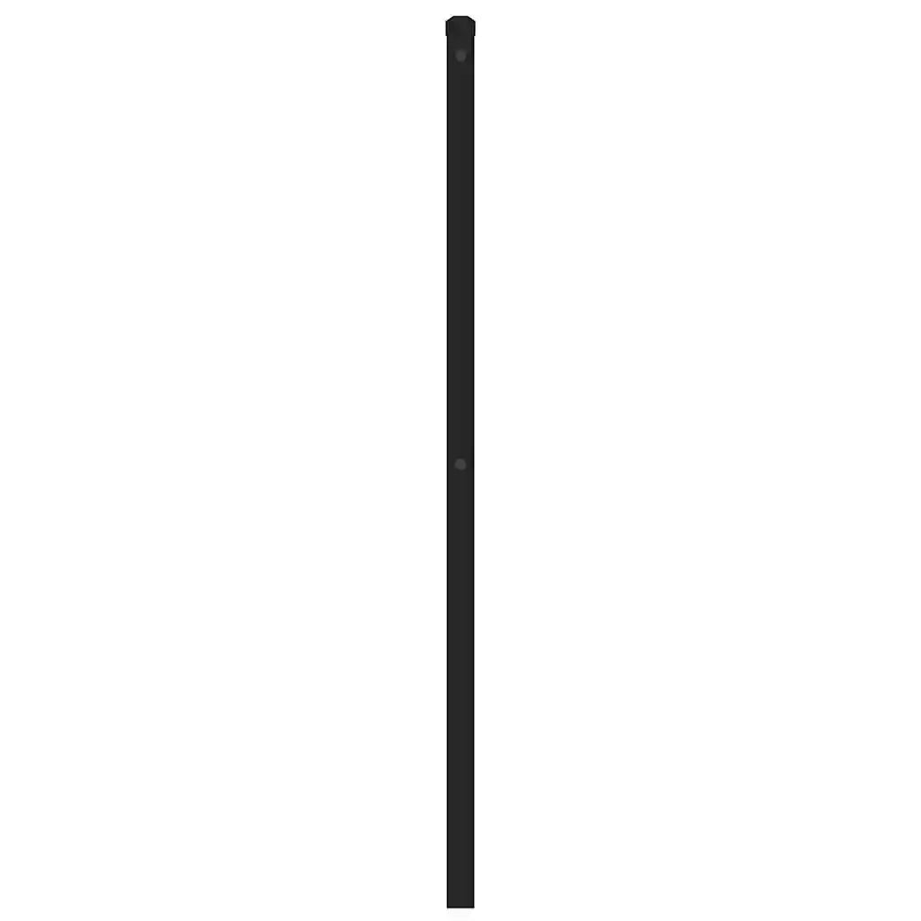 Testiera di Ricambio in Metallo Nero 200 cm 376264