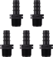 Connessione irrigazione a 5 gusci, connettore per tubo da giardino per sistema irriguo 16 mm (DN16 a connettore 1/2 pollice)