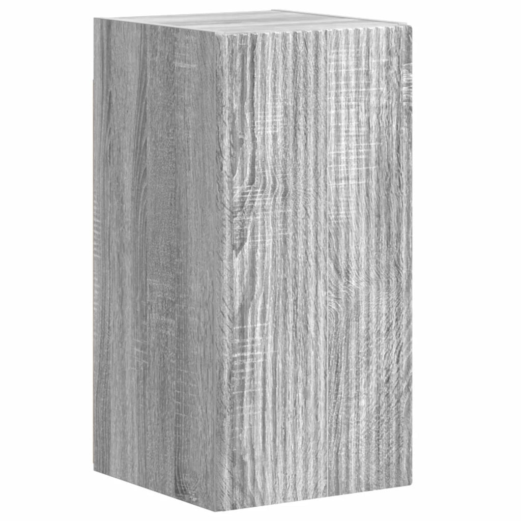 Set mobile TV 4 pz | Armadietto TV | Mobile Porta TV Grigio Sonoma Legno multistrato