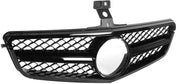 Bumpergrille Stilizzante Aggiornamento - C Klasse W204 08-14 - Materiale ABS - Installazione Facile - Migliorata Protezione Antincendio di Raffreddamento dell'Aria