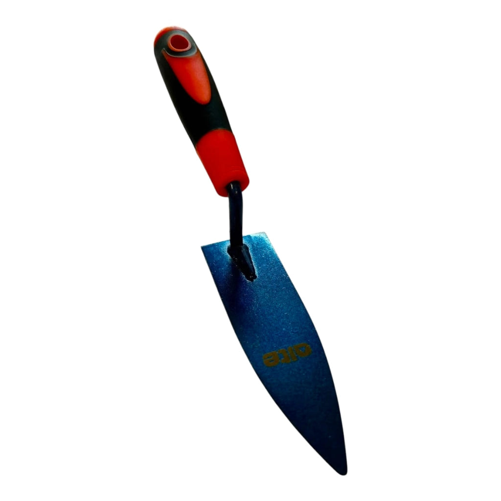 Cazzuolino a foglia ulivo con manico BI-MATERIAL 140mm