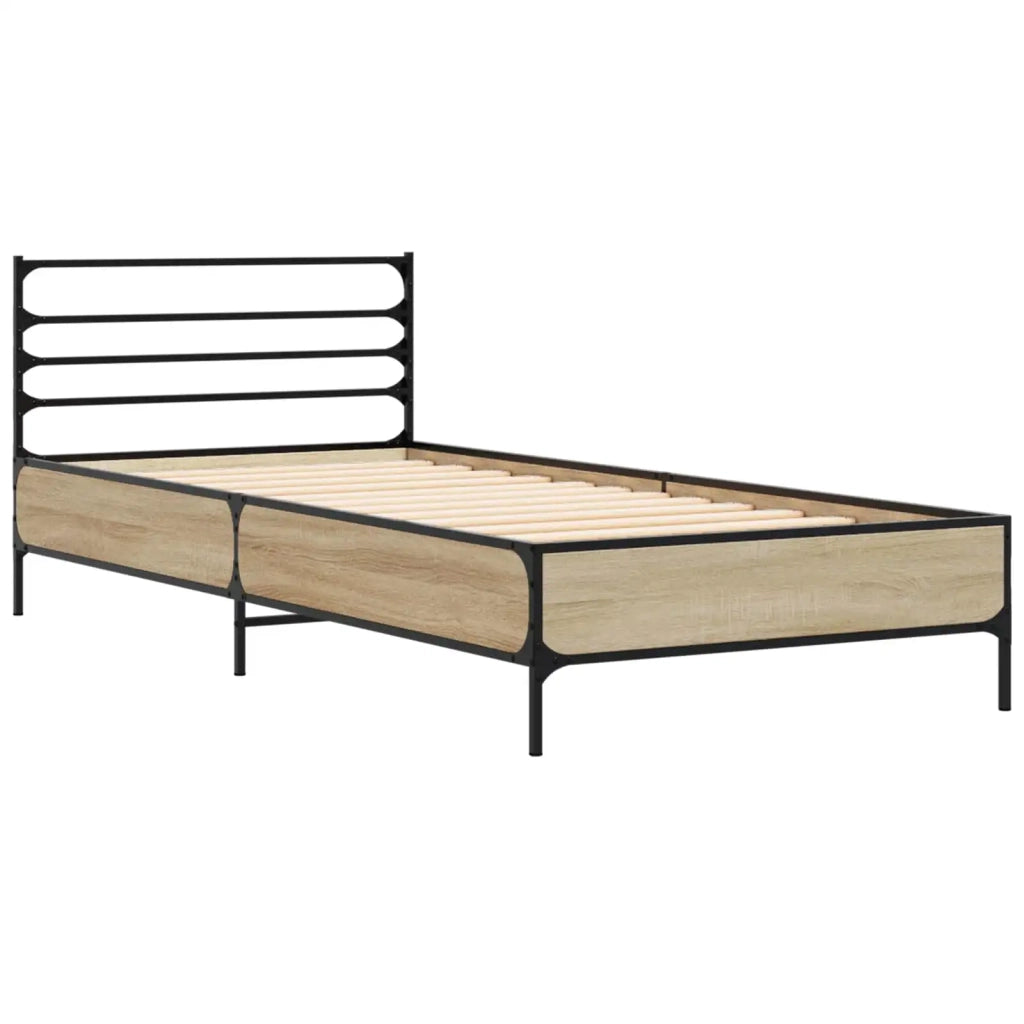 Struttura del letto Rovere Sonoma 80 x 200 cm 8009113