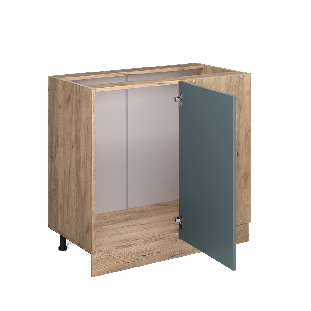 Vicco Mobile ad angolo cucina Grigio-blu 86 cm senza piano di lavoro
