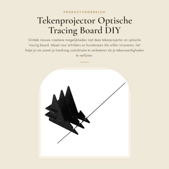 Proiettore di disegno per DIY - pannello di tracciatura ottico - materiale per computer - compatibile con smartphone e tablet - lente per coordinazione occhio mano