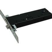 SERRATURA METALLO INFILARE 5970 OMEC  B.Q INOX F.MM 25 DM M4 TRIPL+SCR H.MM 64 E.MM 90