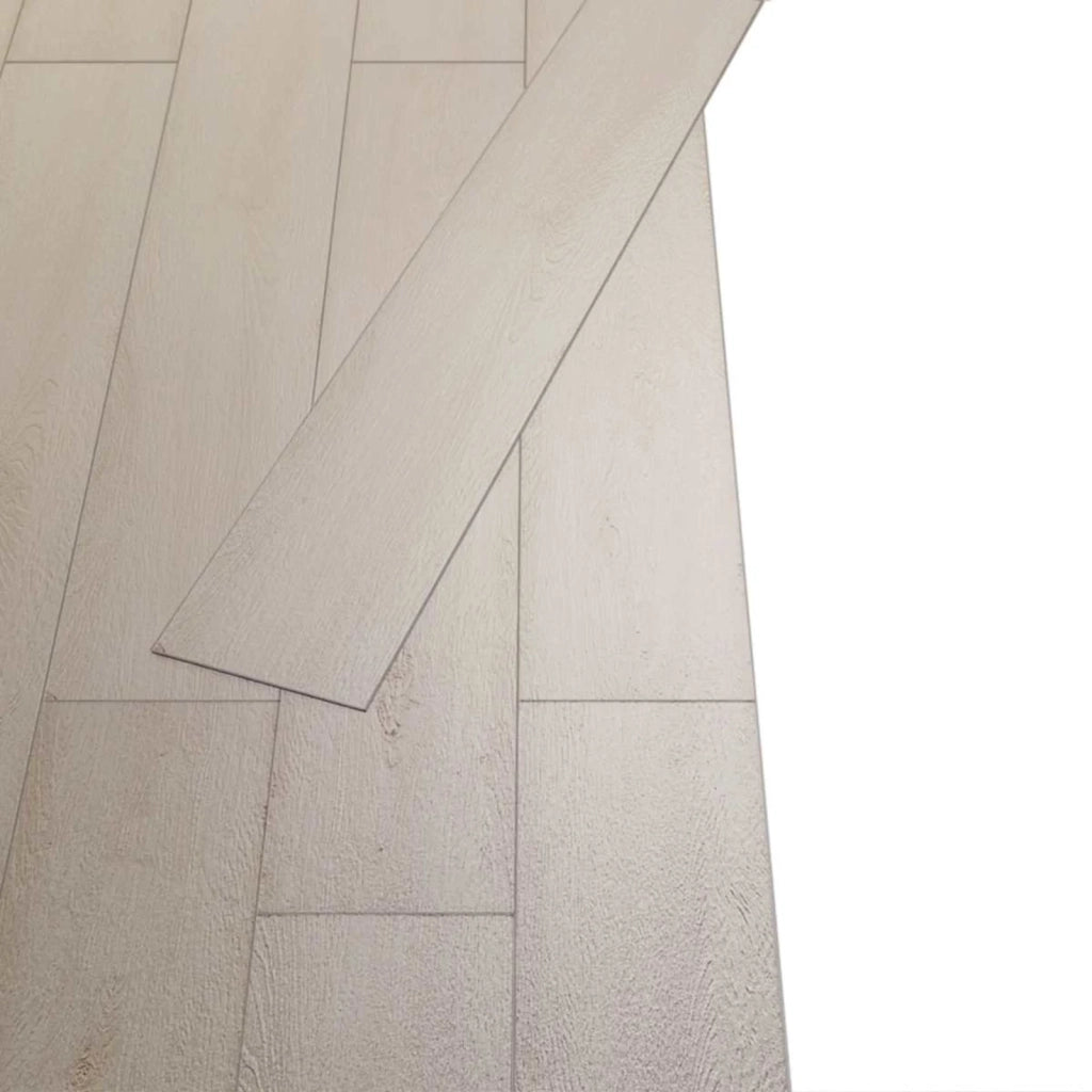 Tavole per Pavimenti 36 pcs Bianco Rovere Classico 5,02 m² PVC 42046256