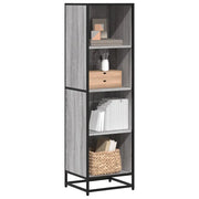 Libreria Grigio Sonoma 40x35x139 cm in Legno Multistrato 849127