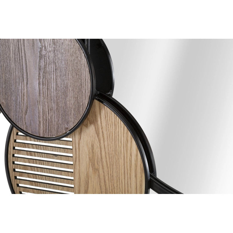 Specchio Da Muro Woody cm 123,2x4,4x63,5