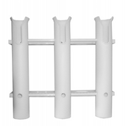 PORTACANNA A PARETE 3 POSTI ROD HOLDER WALL MOUNTED 2 RODS