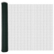 Recinzione da Giardino | Recinzione Esagonale Verde 1,4 x 10 m PVC