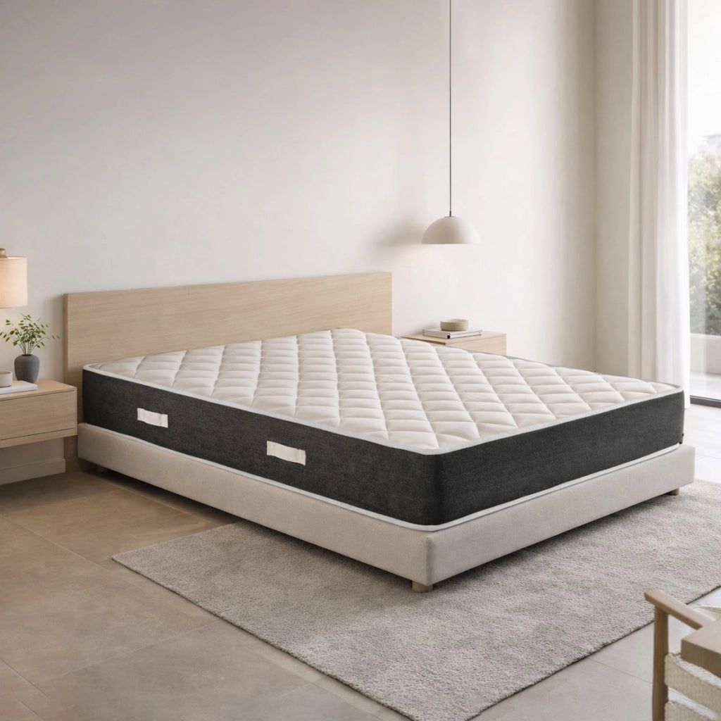 Materasso matrimoniale 180X195 Cm CONFORTEVOLE che NON SCALDA, Materasso ortopedico alto 20 cm contro il mal di schiena | MADE IN ITALY, Anallergico - MOD. PRIME 20