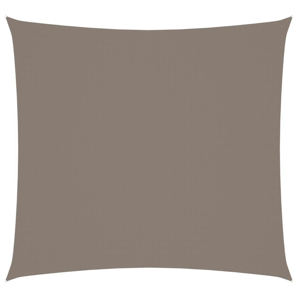 Vela ombreggiante/ombrellone quadrato 7 x 7 m in tessuto Oxford color tortora 02_0009544