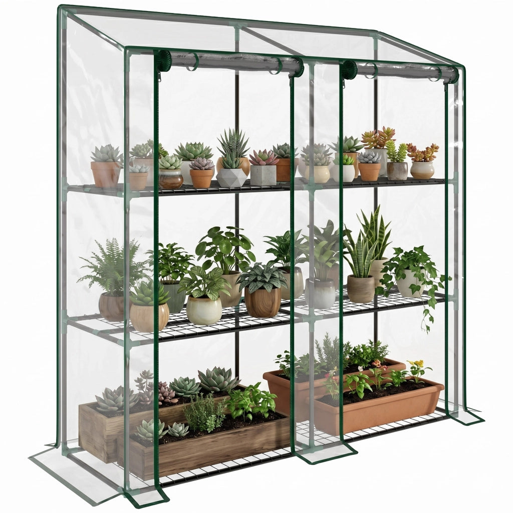 Serra da Giardino in PE ¨C Minimal ¨C 143x46x151 cm Trasparente